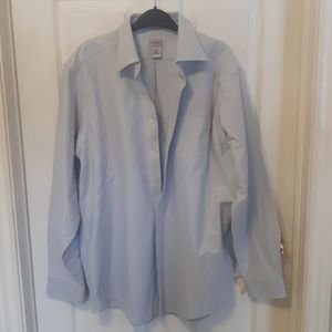 L.L. BEAN WRINKLE RESISTANT DRESS SHIRT